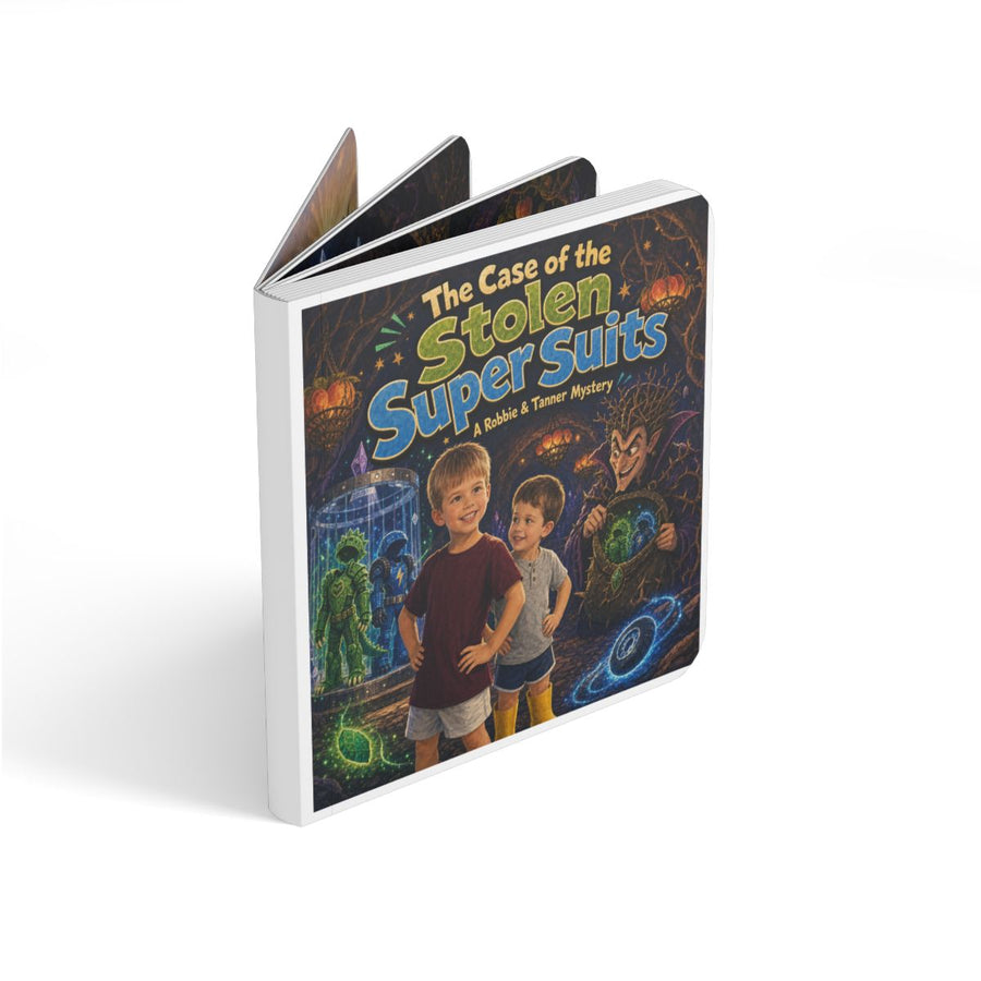 TinyStar personalized board book angled product image