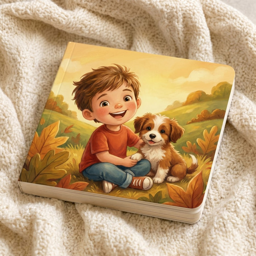 Warm Classic style — personalized TinyStar board book